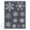 Vintage Snowflakes - Mesh Stencil 8.5x11