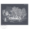 Winter Scene - Mesh Stencil 8.5x11