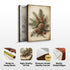 Vintage Winter Pine Cone Christmas Wall Art III