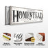 Vintage Homestead Sign III