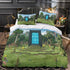 A Minecraft Movie Bedding Set Quilt Duvet Cover Without Filler