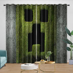 A Minecraft Movie Curtains Blackout Window Drapes Room Decoration