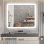 SmartGlow Dimmable LED Frameless Anti-Fog Bathroom Vanity Mirror