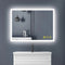 SmartGlow Dimmable LED Frameless Anti-Fog Bathroom Vanity Mirror