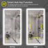 SmartGlow Dimmable LED Frameless Anti-Fog Bathroom Vanity Mirror