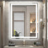 GlareGuard Rectangular Anti-Fog Dimmable Backlit LED Bathroom Vanity Mirror
