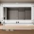 GlareGuard Anti-Fog Bathroom Dimmable Led Mirror Backlit Illuminated Mirror Touch Switch
