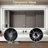 GlareGuard Anti-Fog Bathroom Dimmable Led Mirror Backlit Illuminated Mirror Touch Switch