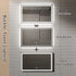 GlareGuard Anti-Fog Bathroom Dimmable Led Mirror Backlit Illuminated Mirror Touch Switch