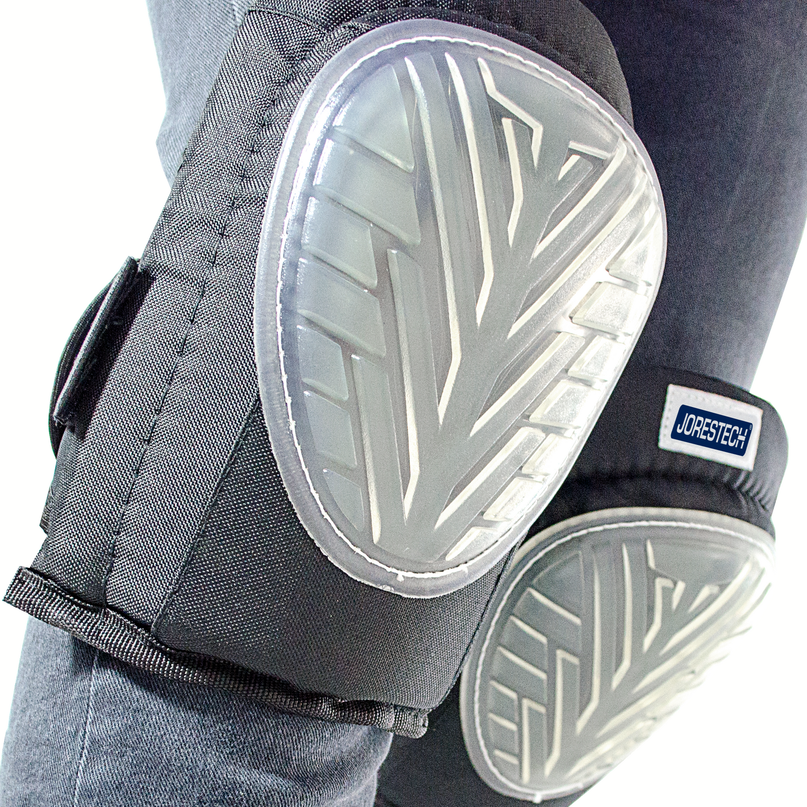 Anti-Skid Knee Pads with Gel Filled Shell Caps