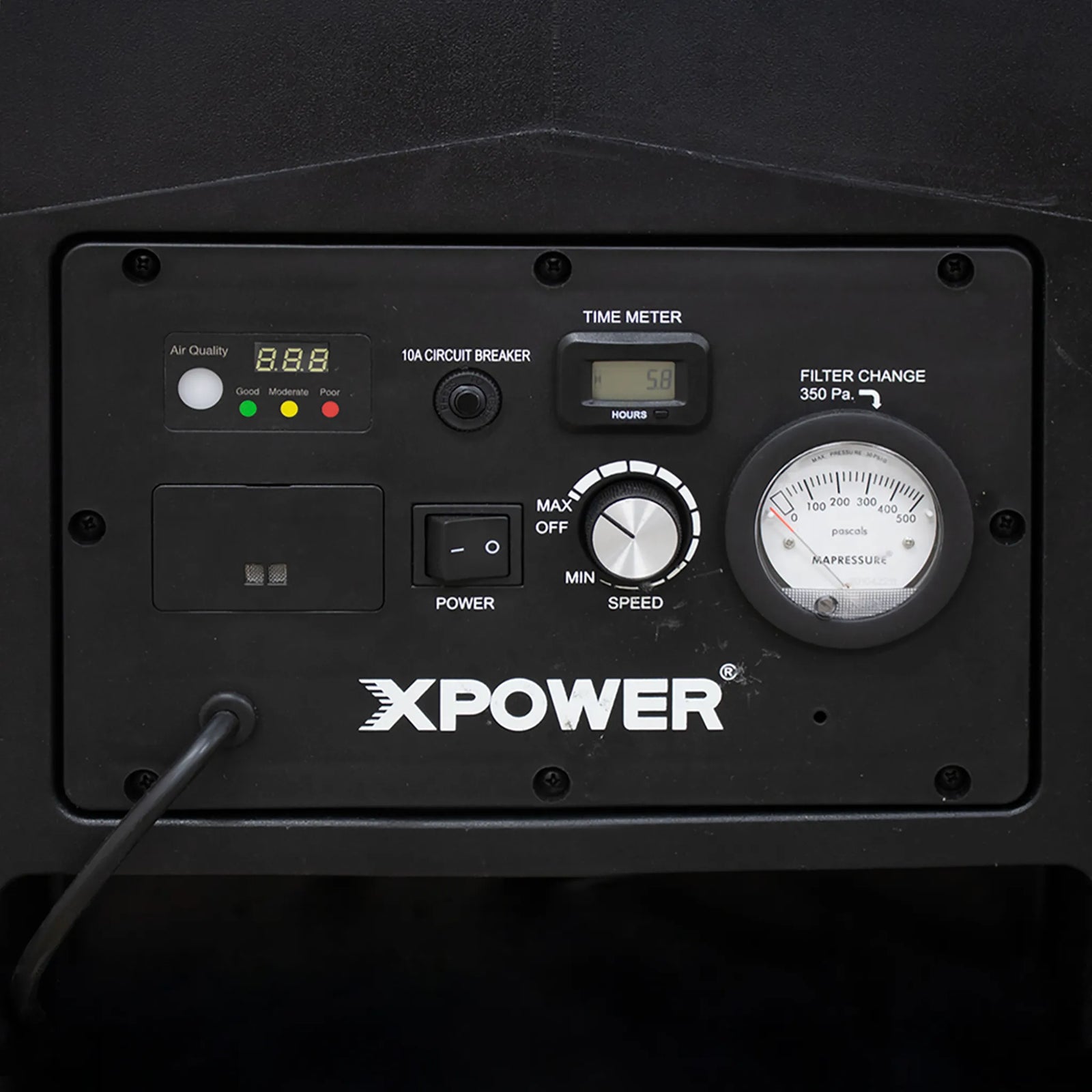 XPOWER AP-1500D Brushless DC Commercial HEPA Air Filtration System – 700 CFM, 4-Stage Filtration with IAQ PM2.5 Sensor
