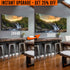 Upgrade Your 48x24 Inches 'Sunset Nature Wilderness' Canvas To 60x30 Inches