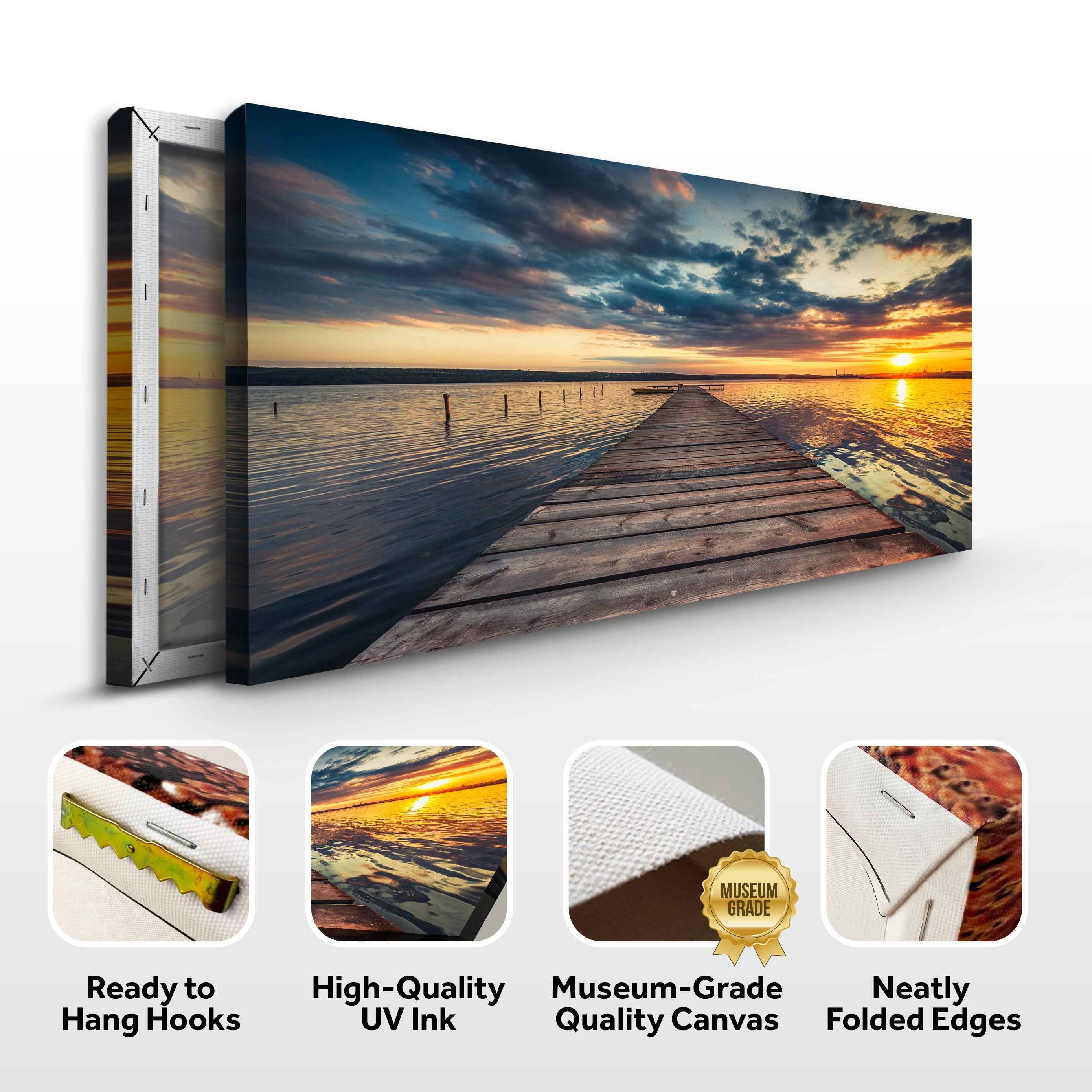 "Mirror Lake", Lake Matheson Canvas Wall Art