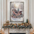 Vintage Christmas Sleigh Sled Wall Art