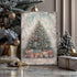 Vintage Christmas Tree With Gifts Wall Art