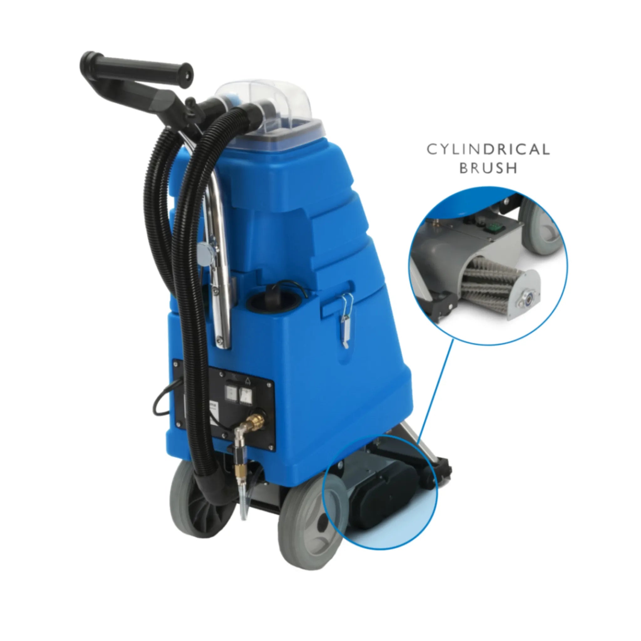 Nacecare AVB 4X - 4-Gallon Pull Back Carpet Extractor with Brush