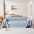 Couch Cover Blanket Couch Covers for Most Shape Sofas Washable Durable Sofa Throw Cover with Tassels
