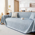 Couch Cover Blanket Couch Covers for Most Shape Sofas Washable Durable Sofa Throw Cover with Tassels