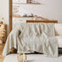 Couch Cover Blanket Couch Covers for Most Shape Sofas Washable Durable Sofa Throw Cover with Tassels