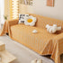 Leaf Universal Furniture Protector Chenille Couch Cover, Large Couch Cover Blanket for Couch Sofa
