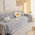 Leaf Universal Furniture Protector Chenille Couch Cover, Large Couch Cover Blanket for Couch Sofa