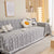 Leaf Universal Furniture Protector Chenille Couch Cover, Large Couch Cover Blanket for Couch Sofa
