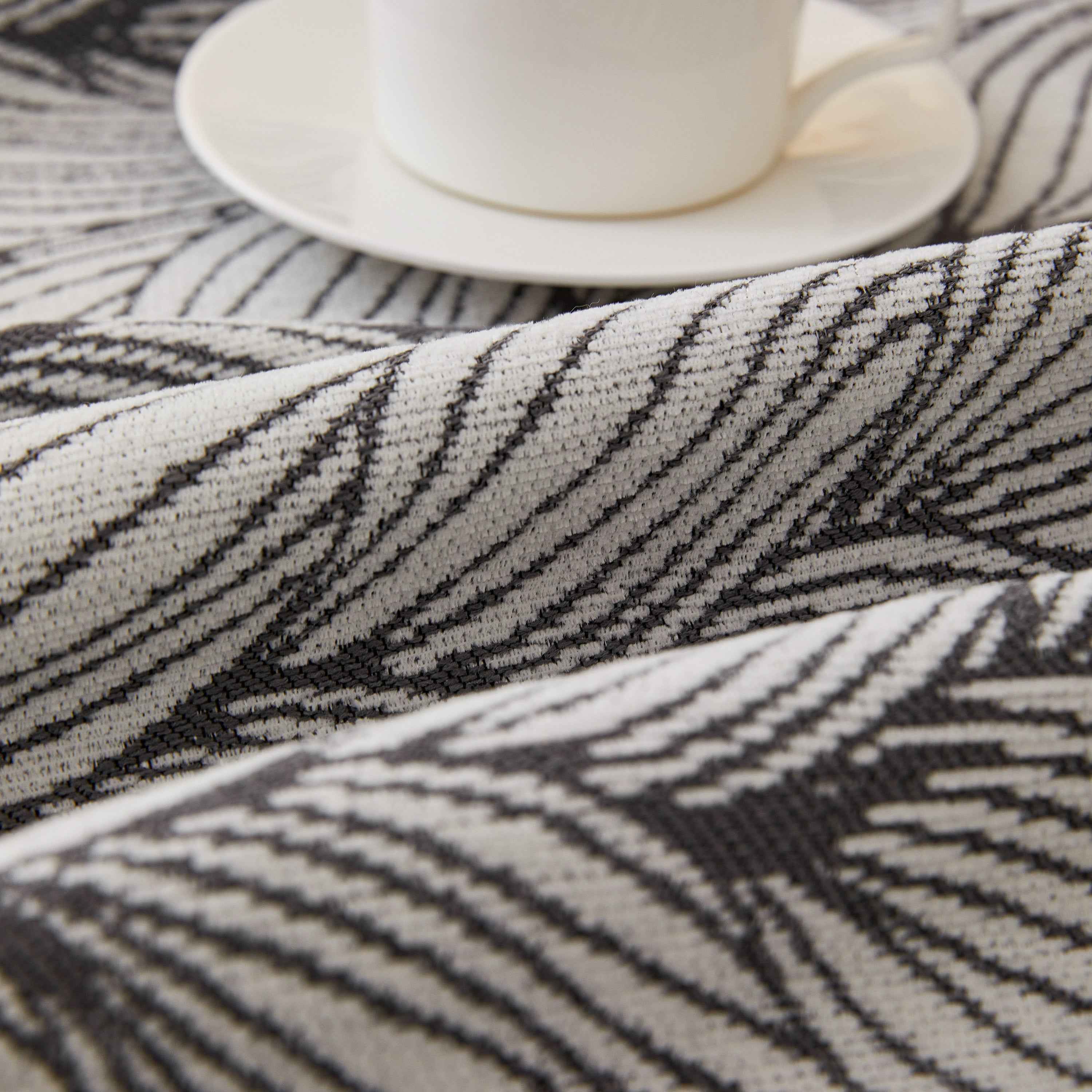 Leaf Universal Furniture Protector Chenille Couch Cover, Large Couch Cover Blanket for Couch Sofa