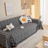 Leaf Universal Furniture Protector Chenille Couch Cover, Large Couch Cover Blanket for Couch Sofa