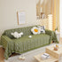 Leaf Universal Furniture Protector Chenille Couch Cover, Large Couch Cover Blanket for Couch Sofa