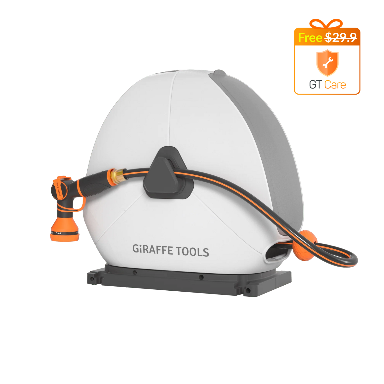 Ground-Mounted Retractable Hose Reel