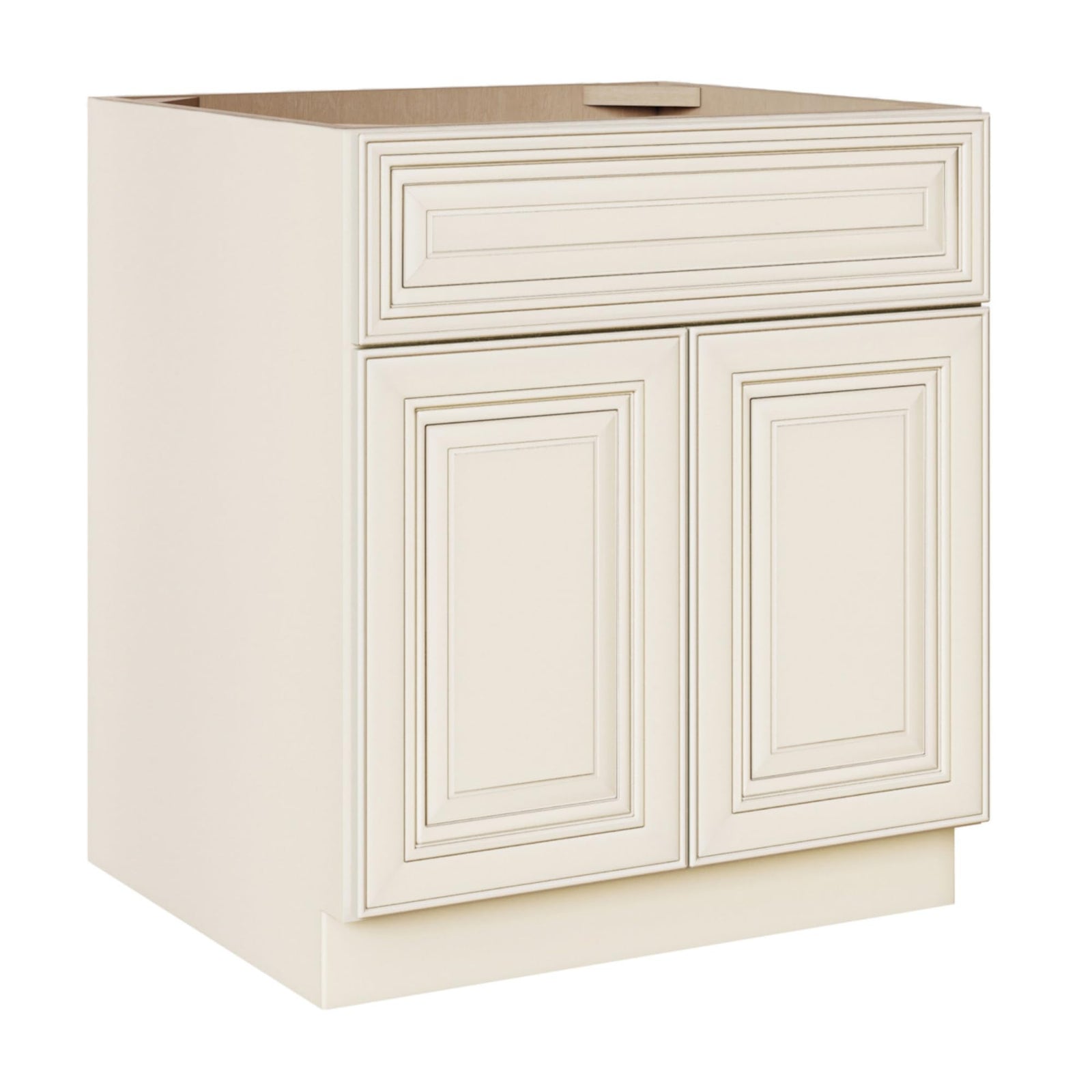 24 Inch Antique White Bathroom Vanity Sink Base