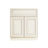 24 Inch Antique White Bathroom Vanity Sink Base