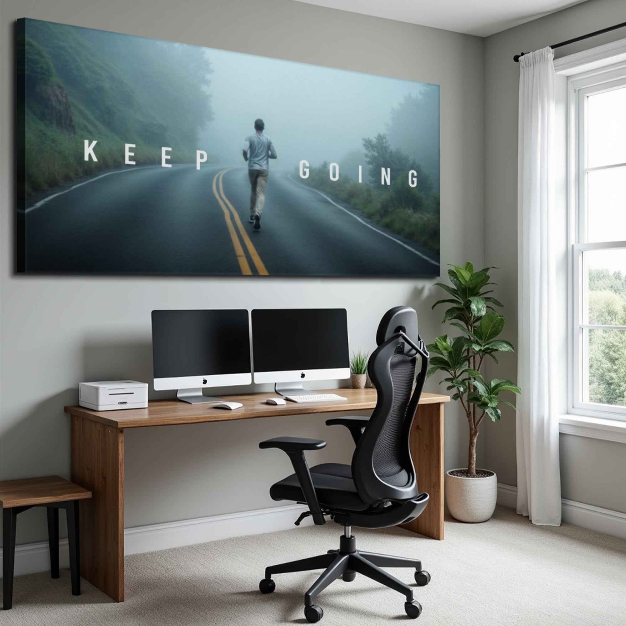 Keep Going Motivational Wall Sign