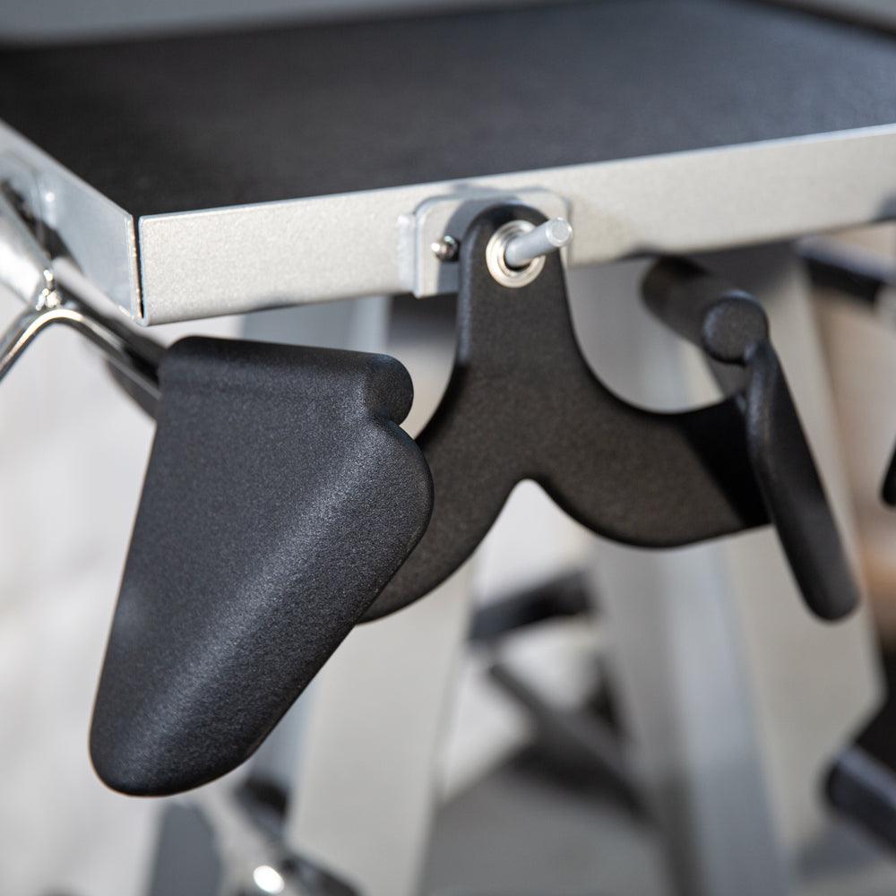 Accessory Rack - Muscle D Fitness - Sturdy Cable Attachment Storage (Rack Only)