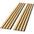 Solid Wood Acoustic Slat Wall Panels (Broad Strip)