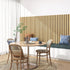Solid Wood Acoustic Slat Wall Panels (Broad Strip)