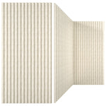 Acoustical 100% Polyester Wall Panel, 48x24x0.7 Sound Proof Wall Panels