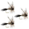 3 Pack Barbless Adams Irresistible Classic Dry Fly - Hook Size 12