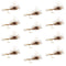 Adams Parachute Classic Dry Fly - 12 Flies Hook Size 14