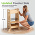 Standing Toddler Tower with Sliding Safety Door