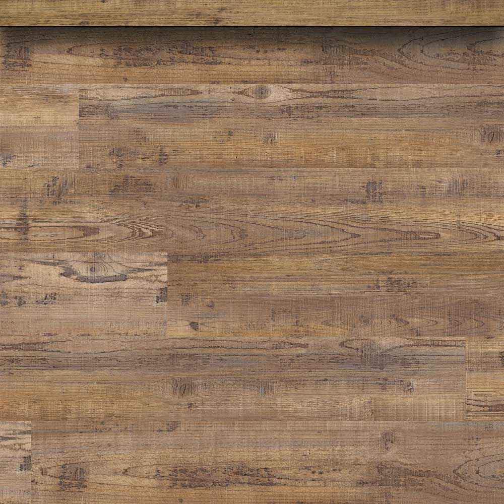 Aged Hickory 0.35" Thick x 1.77" Wide x 94" Length Luxury Vinyl Reducer Molding-MSI Everlife