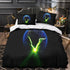 Alien Earth Duvet Cover Pattern Bedding Set Without Filler