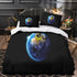 Alien Earth Duvet Cover Pattern Bedding Set Without Filler