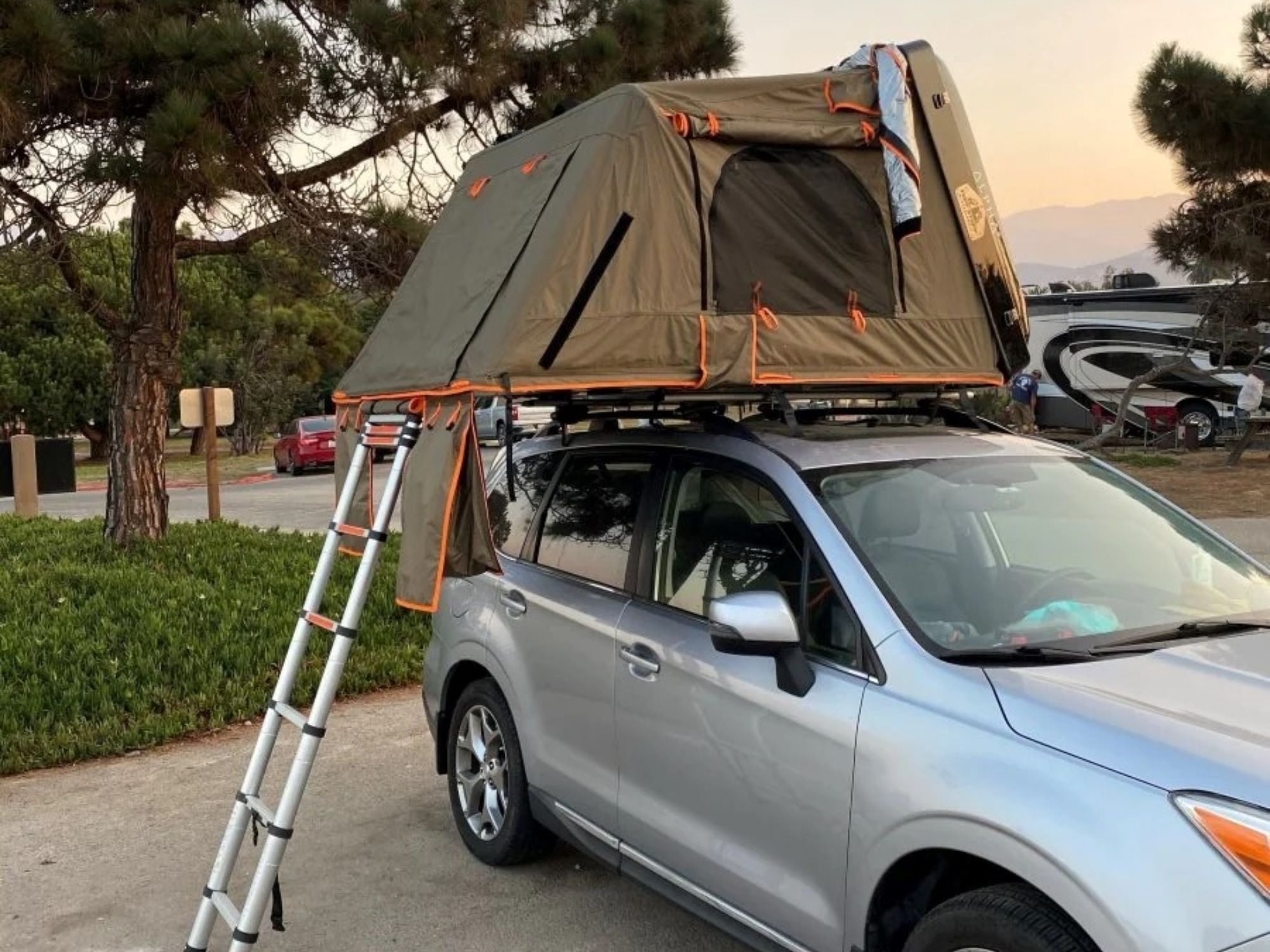 Tuff Stuff Alpha II Hard Shell Rooftop Tent - 2 Person