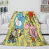 Amazing World of Gumball Blanket Flannel Throw Room Decoration