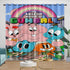 Amazing World of Gumball Curtains Movie Blackout Window Drapes