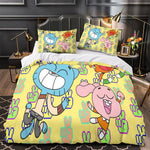 Amazing World of Gumball Duvet Cover Bedding Set Without Filler