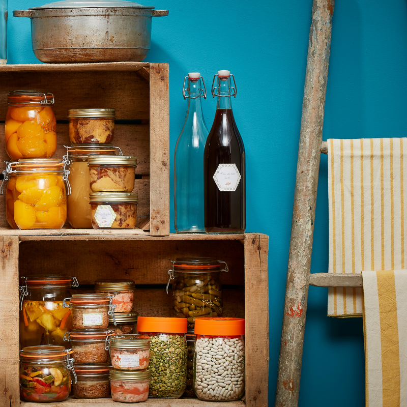 Le Parfait Screw Top Jars Food Storage Containers