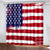 American Flag Curtains Pattern Blackout Window Drapes