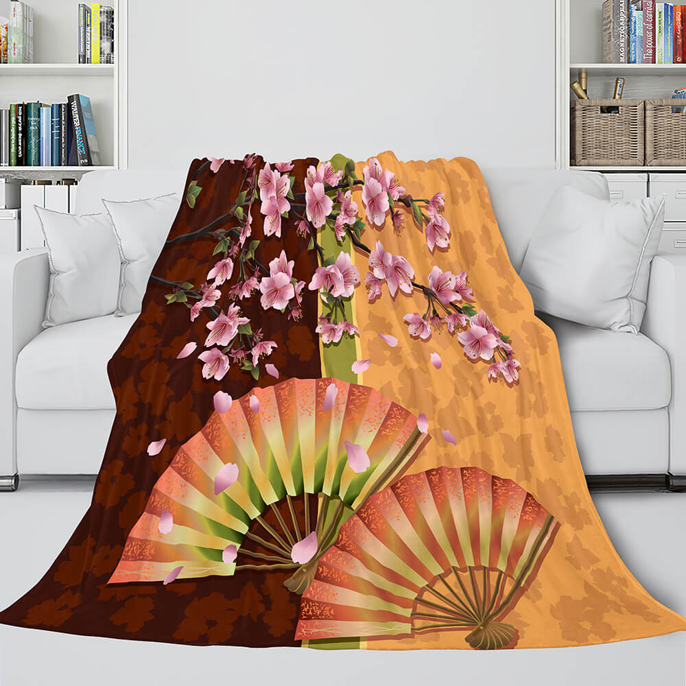 Animal Flower Soft Flannel Fleece Throw Cosplay Blanket